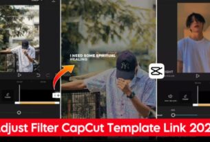 Adjust Filter CapCut Template Link 2023