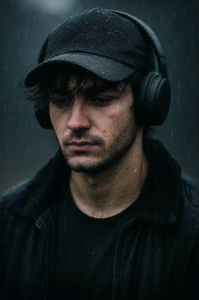 CHAT GPT Sad Rain Portrait Photo Editing Prompt Free