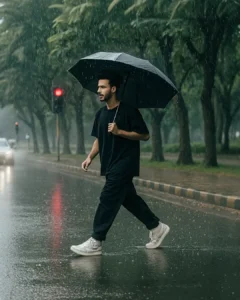 CHAT GPT Rain Portrait Photo Editing Prompt Free
