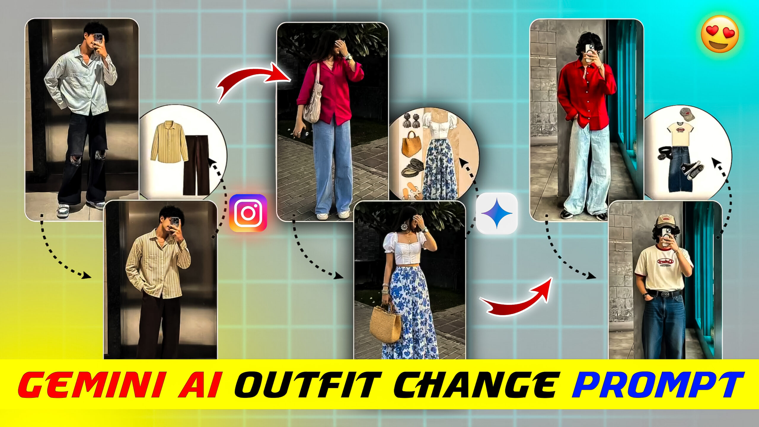 Gemini Ai Outfit Photo Editing Prompt - Unlimited Outfit Photos